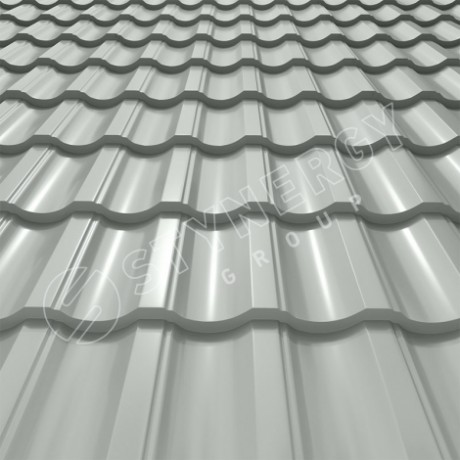 Металлочерепица Stynergy, Garda, PE 0.45mm RAL 9003