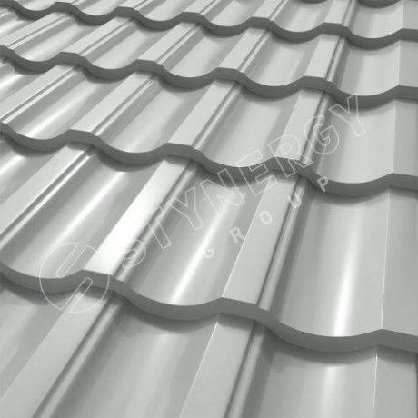Металлочерепица Stynergy, Garda, PE 0.45mm RAL 9003
