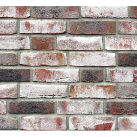 Кирпич Roben, ручной формовки,GEESTBRAND Grauweiss-Bunt,240x115x71 мм, полнотелый