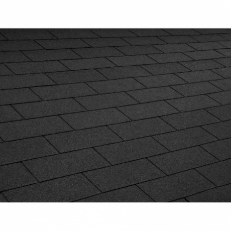 Гибкая черепица Katepal 3T Цвет: Черный