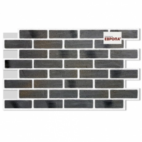 Термопанель Европа, Габбро, ППС, 80 мм