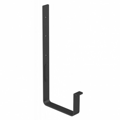 Крюк крепления желоба усиленный Galeco STAL2 Ø125/80 мм, цвет: Графит