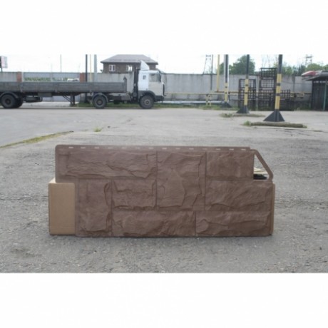 Фасадные панели Альта-Профиль, гранит, цвет: балканский