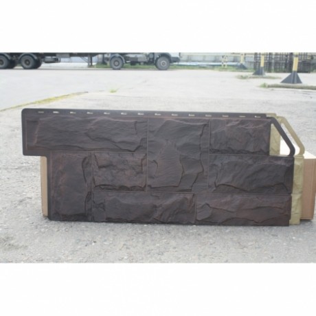 Фасадные панели Альта-Профиль, гранит, цвет: альпийский