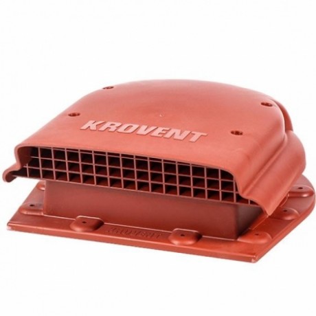 Кровельный вентиль KTV-Seam New фальцевая и мягкая кровля, цвет: красно-коричневый