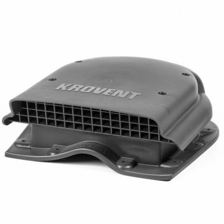 Кровельный вентиль KTV-Wave New Krovent, металлочерепица Монтеррей, цвет: серый