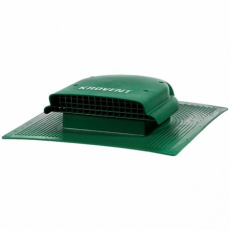 Кровельный вентиль Krovent KTV New на битумную черепицу, цвет: зеленый