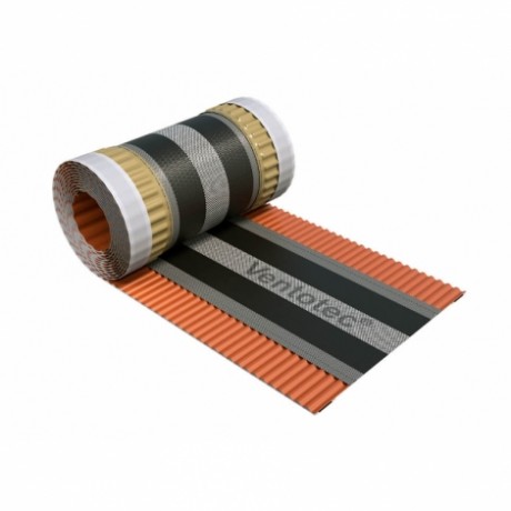 Вентиляционная коньковая лента Вентотек красный 5000mm