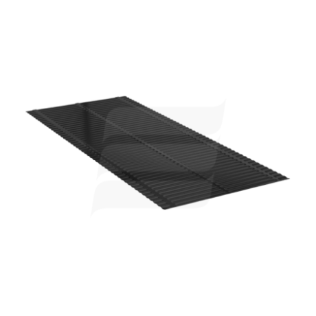 Желоб ендовы Q, Eurovent, чёрный, L=2000 мм