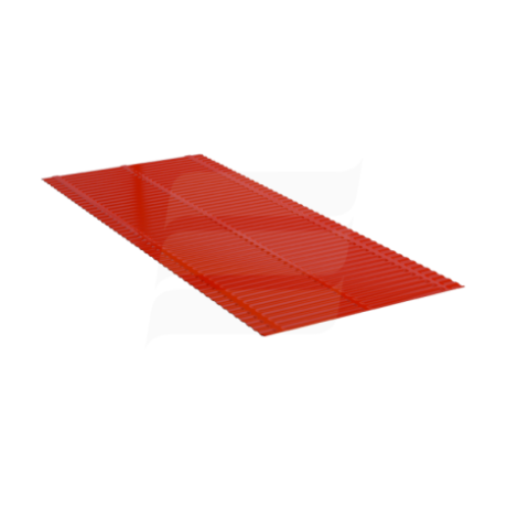 Желоб ендовы Q, Eurovent, вишня, L=2000 мм