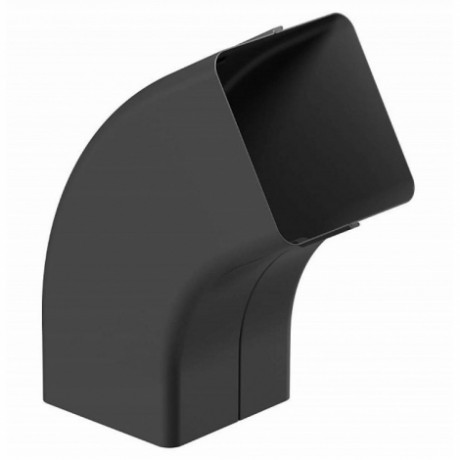 Колено трубы 72° Galeco STAL2 Ø125/80 мм, цвет: Графит