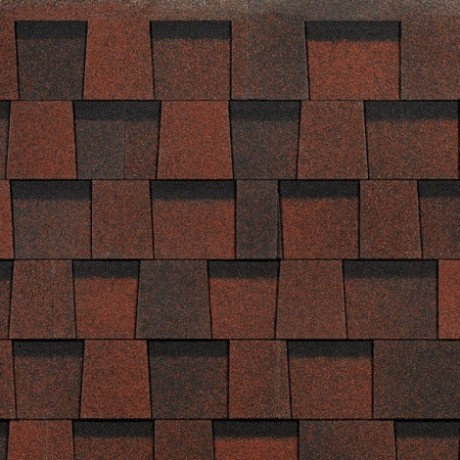 Ламинированная черепица Docke Dragon, Standard, цвет: красный