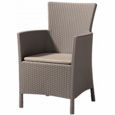 Кресло садовое Allibert Iowa, капучино