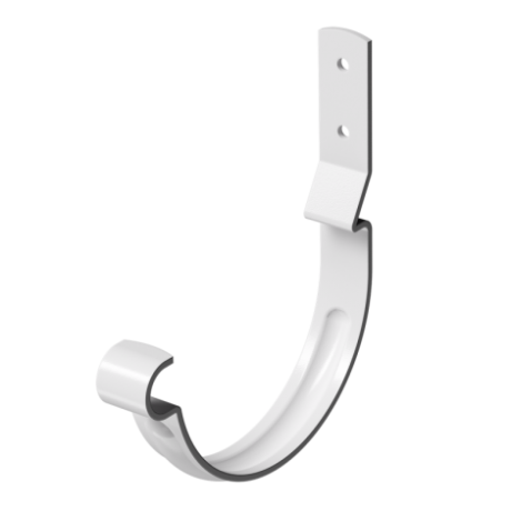 Крюк крепления желоба короткий, Docke Stal Premium, Ø125 мм, цвет: пломбир