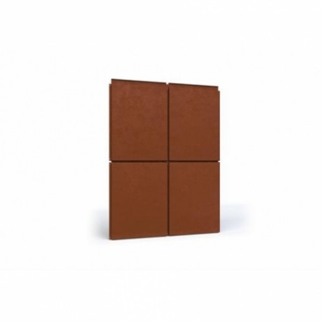 Фасадная кассета Ruukki,Liberta Cor-Ten 700, 1.5 мм