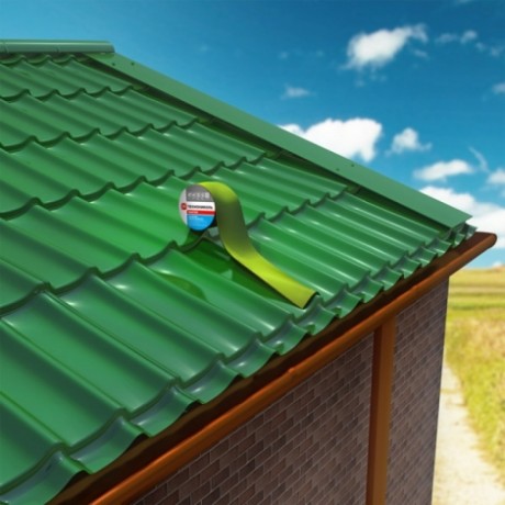 Герметизирующая лента Nikoband, cамоклеящаяся, 10 м х 30 см, цвет: зеленый