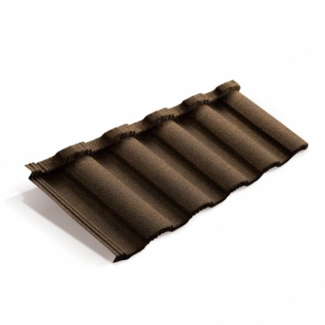 Композитная черепица Metrotile MetroRoman Цвет: Айрон-барк