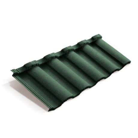 Композитная черепица Metrotile MetroRoman Цвет: Темно-зеленый