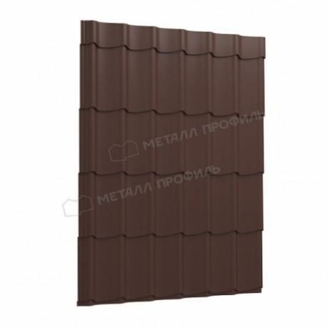 Профиль декоративный МП Монтерра ХL, Viking MP 0.45 мм., RAL 8017