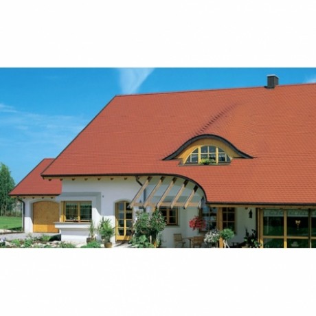 Керамическая черепица BRAAS, Опал Цвет: Каштан