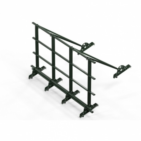 Ограждение кровли для металлочерепицы, со снегозадержателем,Orima, H=1100мм, L=3000мм, RR11