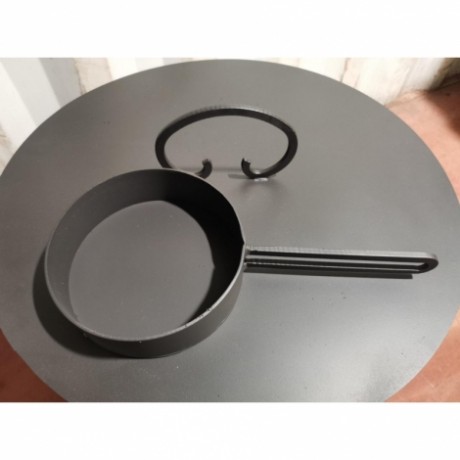 Зольник с ковшиком и решеткой 200х200 мм