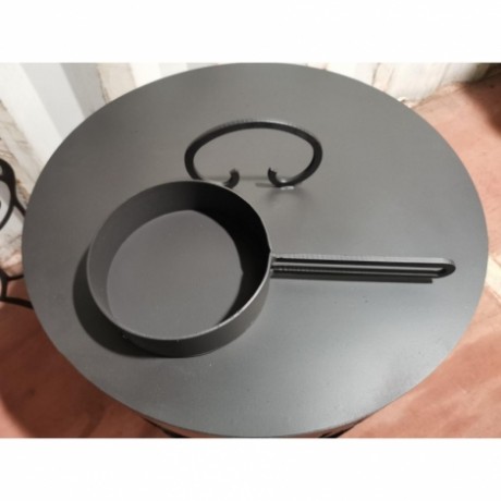 Зольник с ковшиком и решеткой 200х200 мм