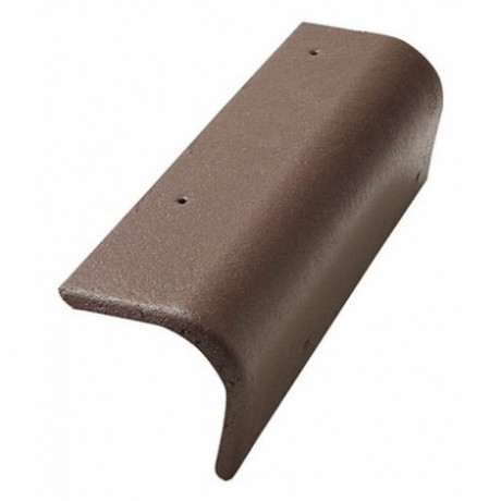 Минеральная боковая универсальная черепица Braas Protector, цвет: Коричневый