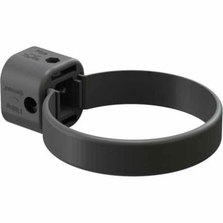 Хомут трубы Docke Lux Ø100 мм, цвет: Графит