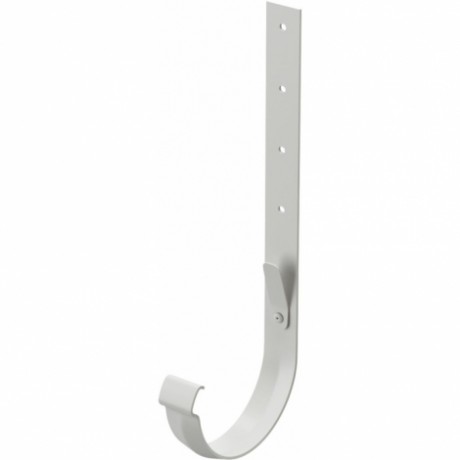 Крюк крепления желоба металлический Docke Lux Ø141 мм, цвет: Белый