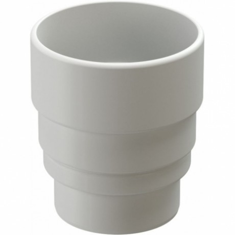 Соединитель труб Docke Lux Ø100 мм, цвет: Белый
