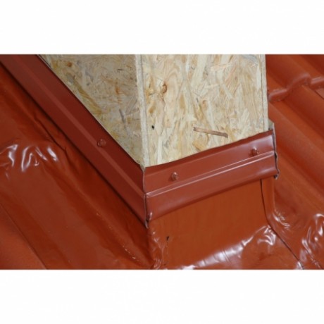 Планка примыкания Eurovent, Flex Line (ВАКА), вишня, L=2000 мм