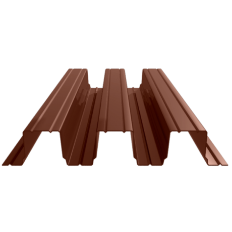 Профнастил H114 - 750мм, 0,8мм, PE, RAL 3005