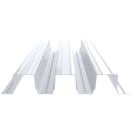 Профнастил H114 - 750мм, 1мм, PE, RAL 9003