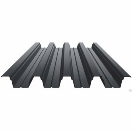 Профнастил H75 - 750мм, 0,7мм, PE, RAL 7024