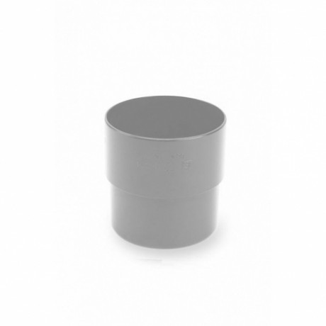 Соединитель труб Galeco Ø152(130)/100 мм, цвет: Белый