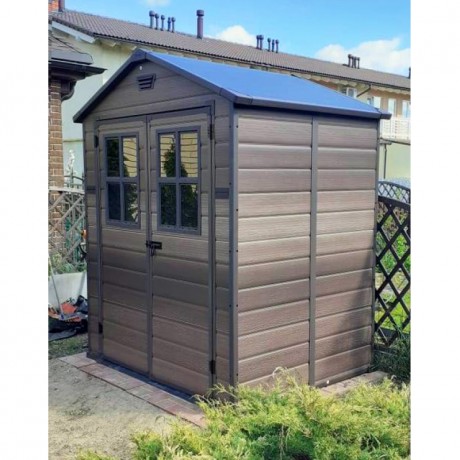 Хозблок, сарай для дачи пластиковый Scala 6x5 (1.85 х 1.52 х 2.26 м)