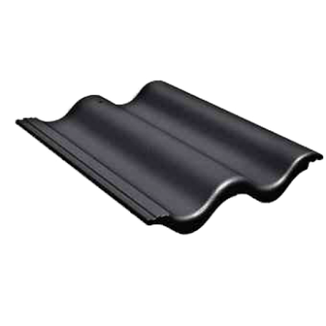 Рядовая черепица Benders Palema  Brilliant, цвет: шифер