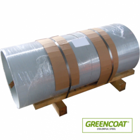 Штрипс с полимерным покрытием, GreenCoat Pural Matt BT  цвет: RR 750