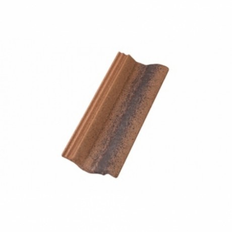 Минеральная половинчатая черепица Braas Адриа, цвет: Коричневый