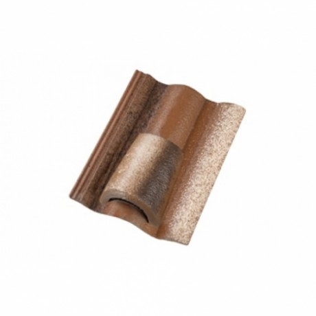 Минеральная вентиляционная черепица Braas Адриа, цвет: Коричневый