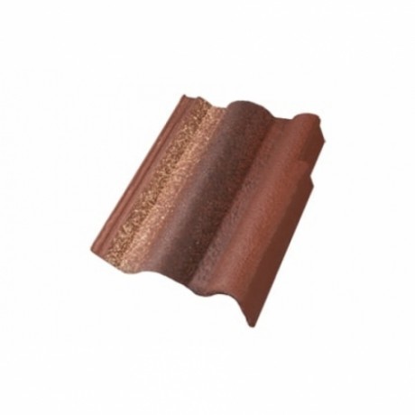 Минеральная боковая правая черепица Braas Адриа, цвет: Красный