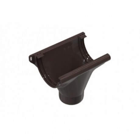 Воронка желоба Braas Ø150 мм, цвет: Коричневый