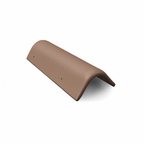 Боковая универсальная черепица Braas Эво, цвет: Коричневый