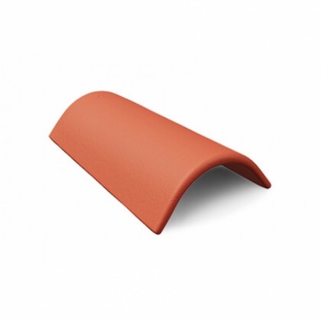 Коньковая черепица Braas Эво, цвет: Красный