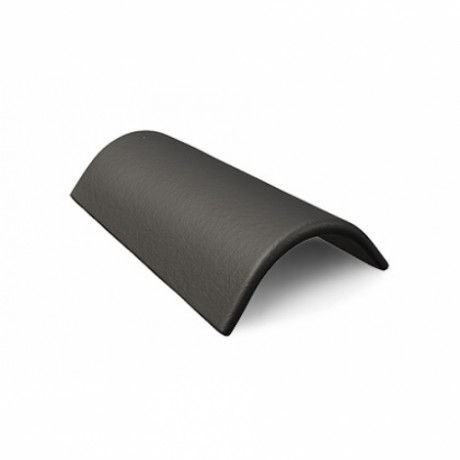 Коньковая черепица Braas Эво, цвет: Черный