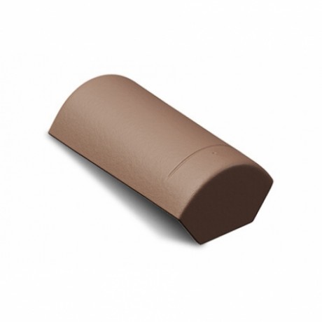 Конечная коньковая черепица Braas Эво, цвет: Коричневый