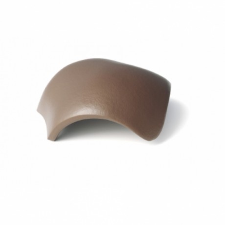 Минеральная вальмовая черепица Braas Protector, цвет: Коричневый