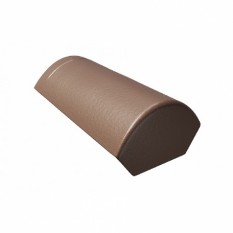 Минеральная конечная коньковая черепица Braas Protector, цвет: Коричневый