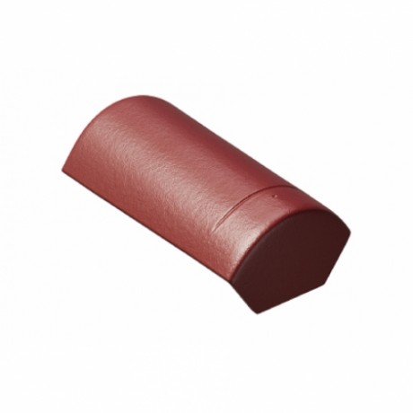 Минеральная начальная коньковая черепица Braas Protector, цвет: Вишня